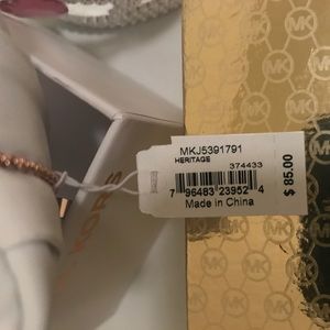 Michael Kors Jewelry - MIchael Kors New Heritage Rose Gold Bracelet! Michael Kors Jewelry - MIchael Kors New Heritage Rose Gold Bracelet!